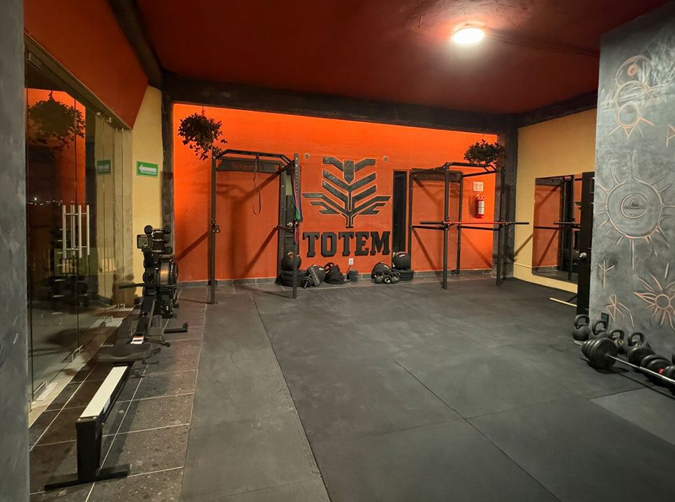 Imagem da estrutura da academia