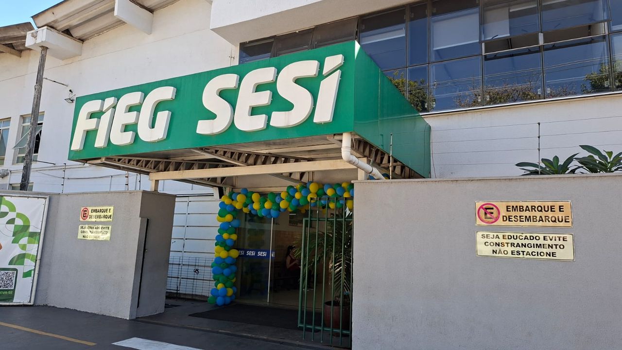 Imagem da estrutura da academia