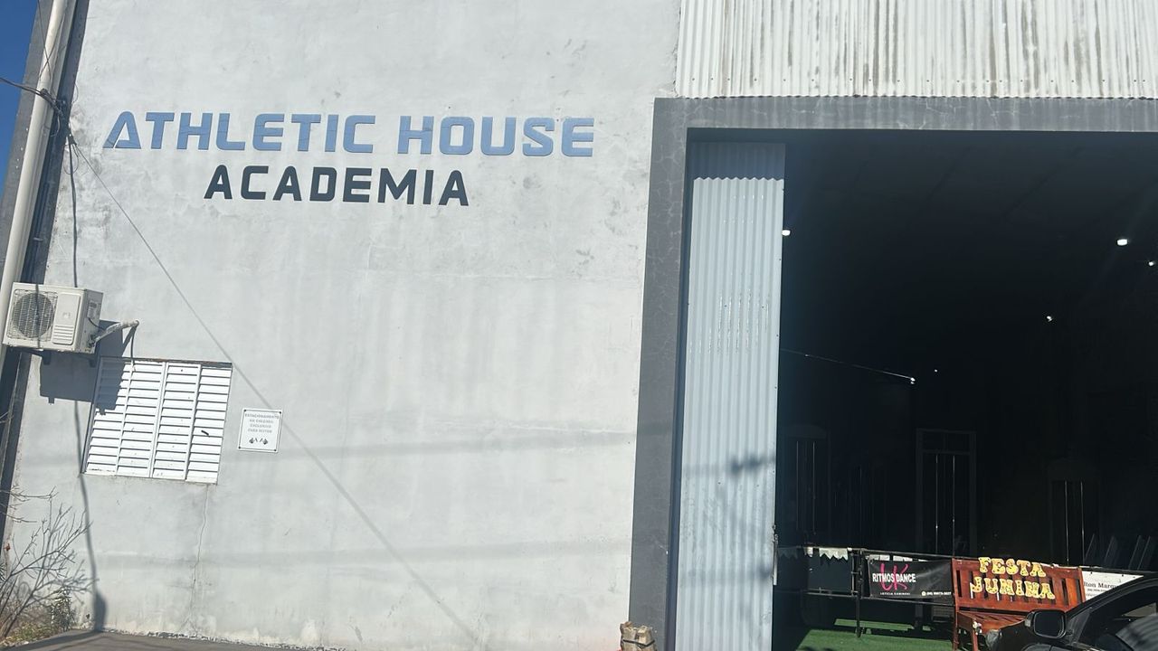 Imagem da estrutura da academia