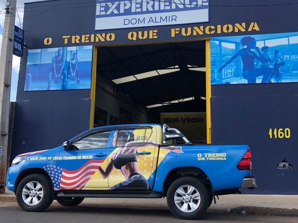 Imagem da estrutura da academia
