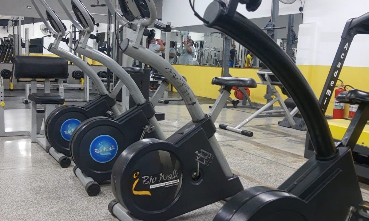 Imagem da estrutura da academia