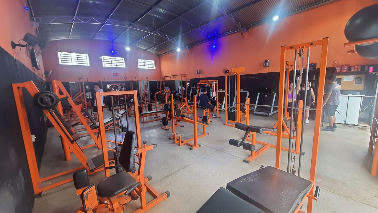 Imagem da estrutura da academia