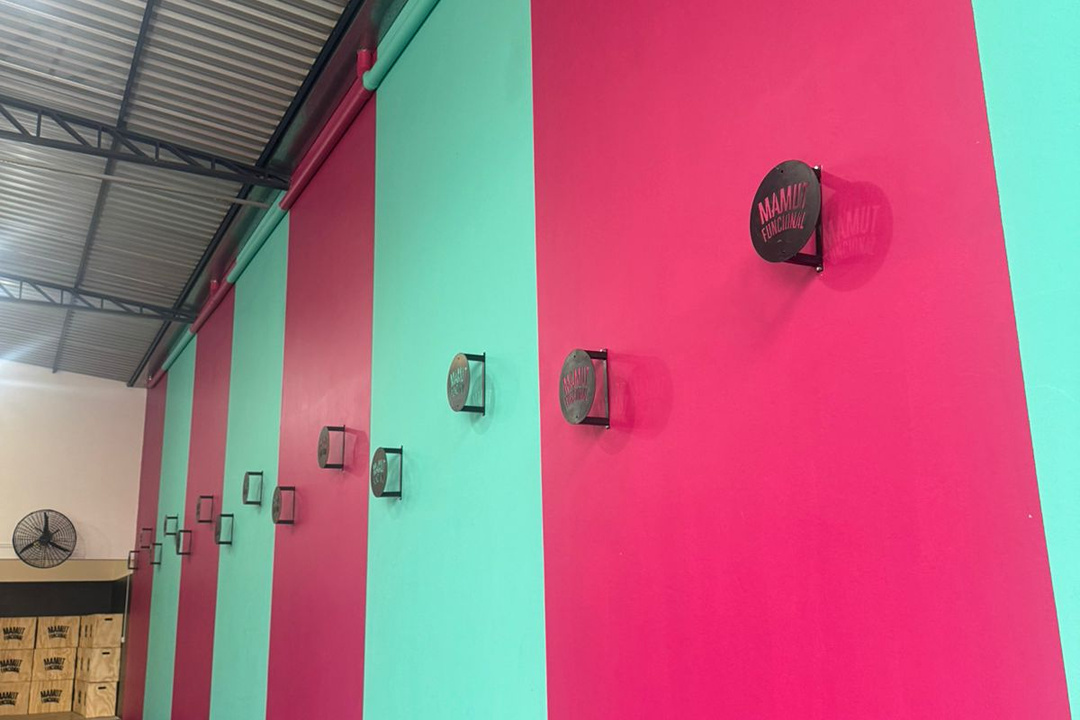 Imagem da estrutura da academia