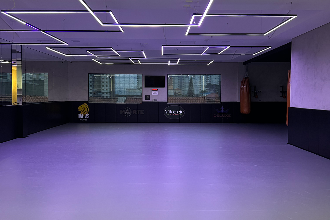 Imagem da estrutura da academia