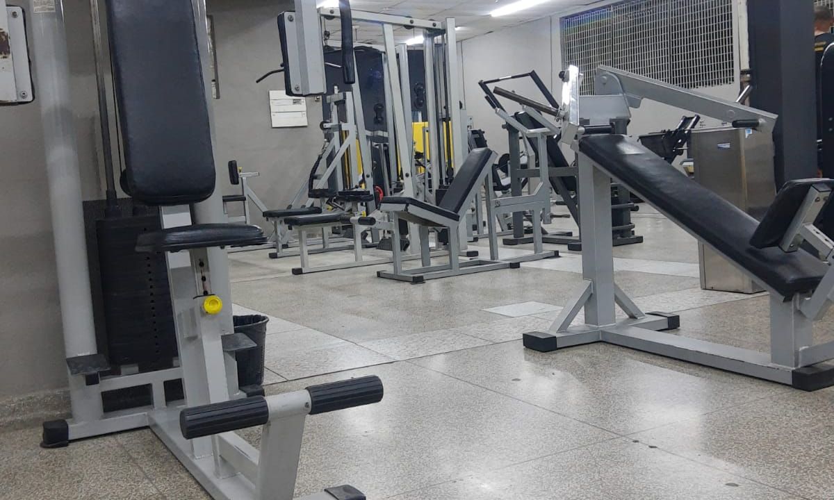 Imagem da estrutura da academia