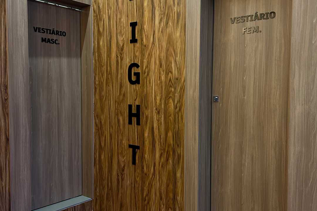 Imagem da estrutura da academia