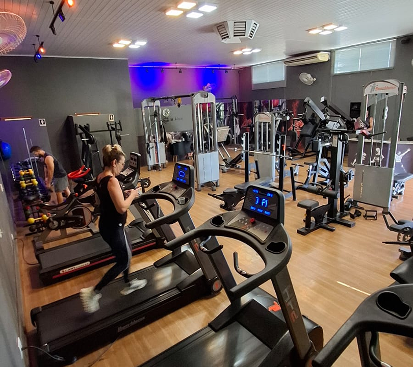 Imagem da estrutura da academia