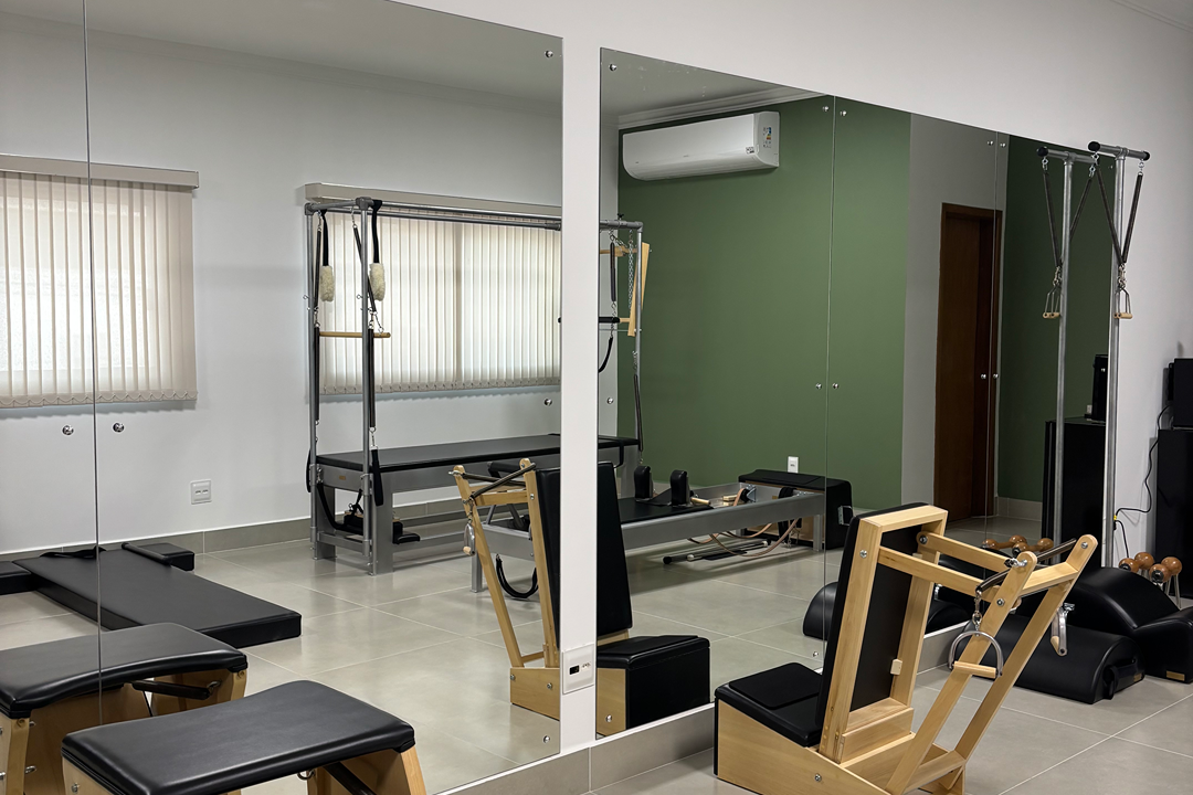 Imagem da estrutura da academia