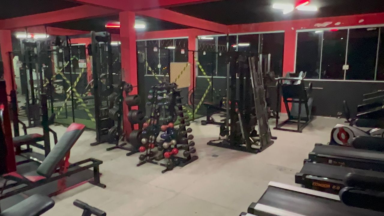 Imagem da estrutura da academia