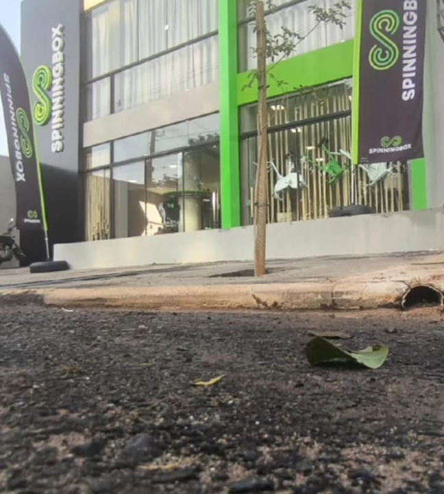 Imagem da estrutura da academia