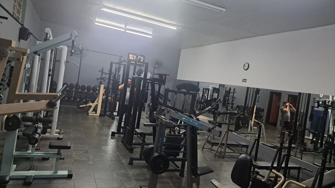 Imagem da estrutura da academia