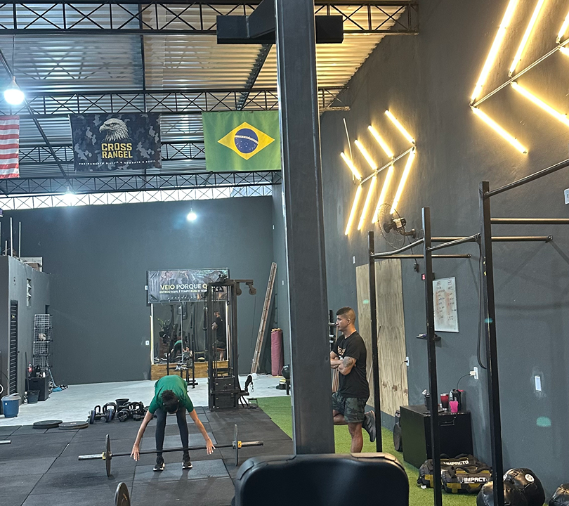 Imagem da estrutura da academia