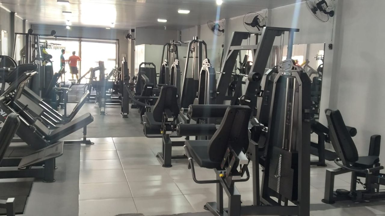 Imagem da estrutura da academia