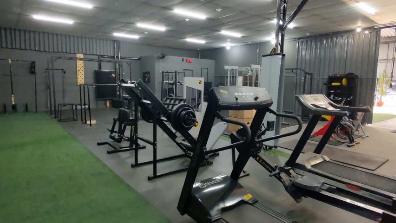 Imagem da estrutura da academia