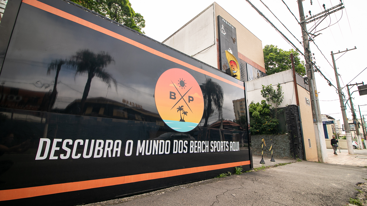 Imagem da estrutura da academia