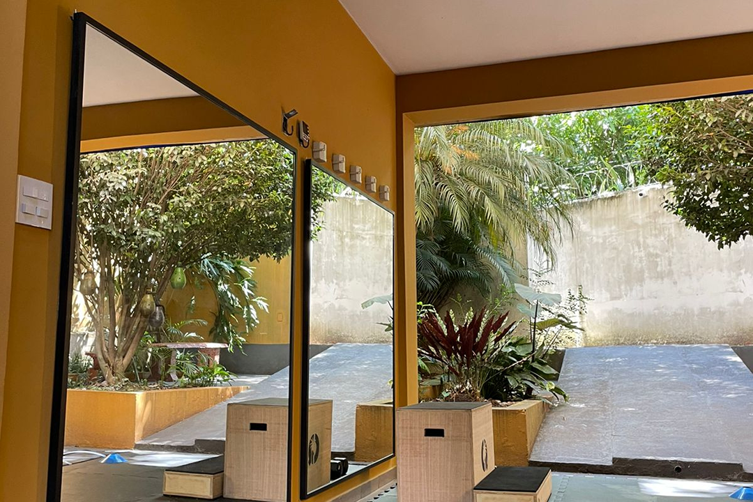 Imagem da estrutura da academia