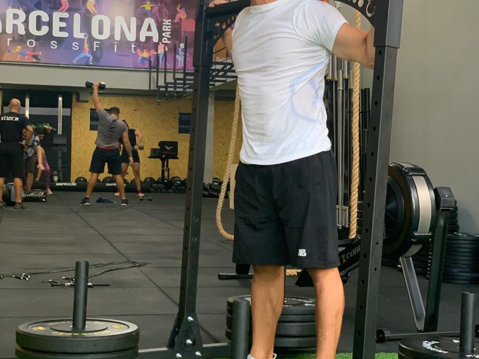 Imagem da estrutura da academia