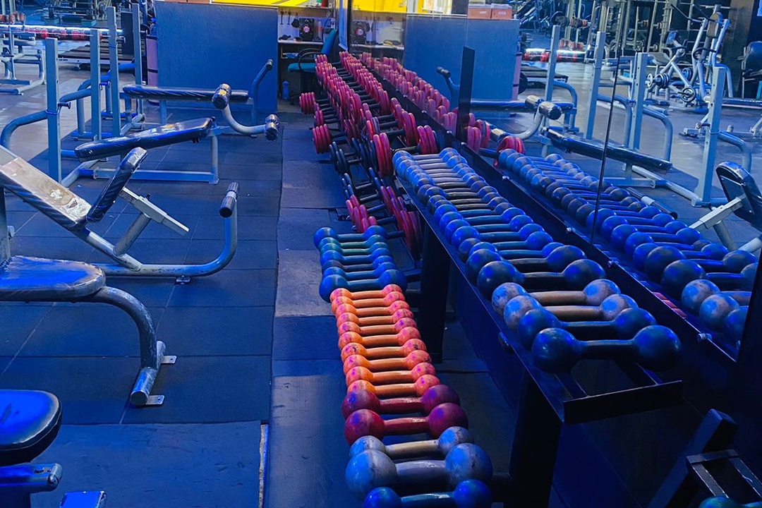 Imagem da estrutura da academia