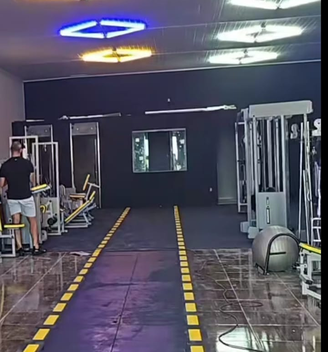 Imagem da estrutura da academia