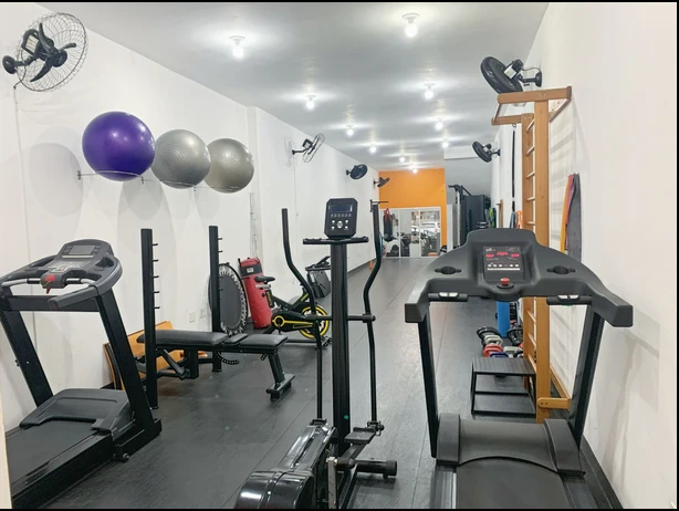 Imagem da estrutura da academia