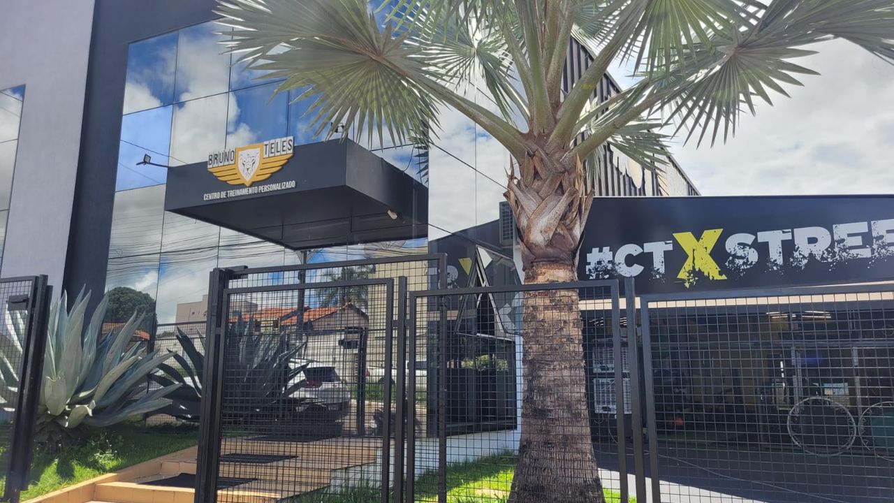 Imagem da estrutura da academia
