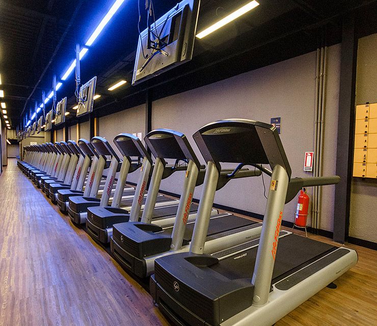 Imagem da estrutura da academia