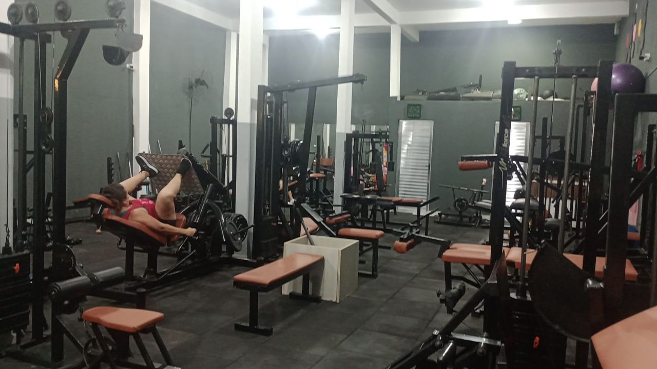 Imagem da estrutura da academia