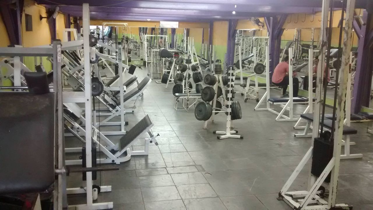 Imagem da estrutura da academia