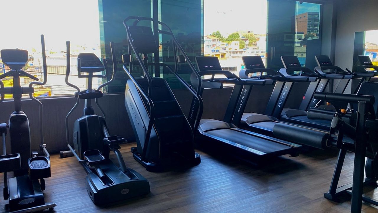 Imagem da estrutura da academia