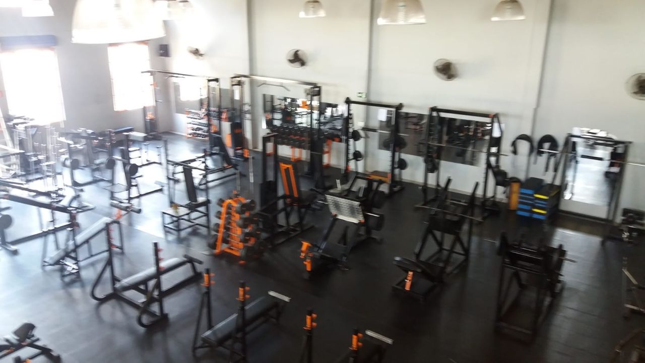 Imagem da estrutura da academia