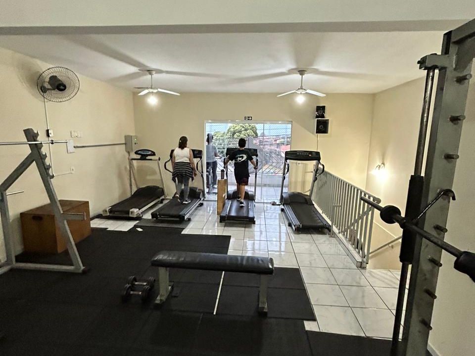 Imagem da estrutura da academia