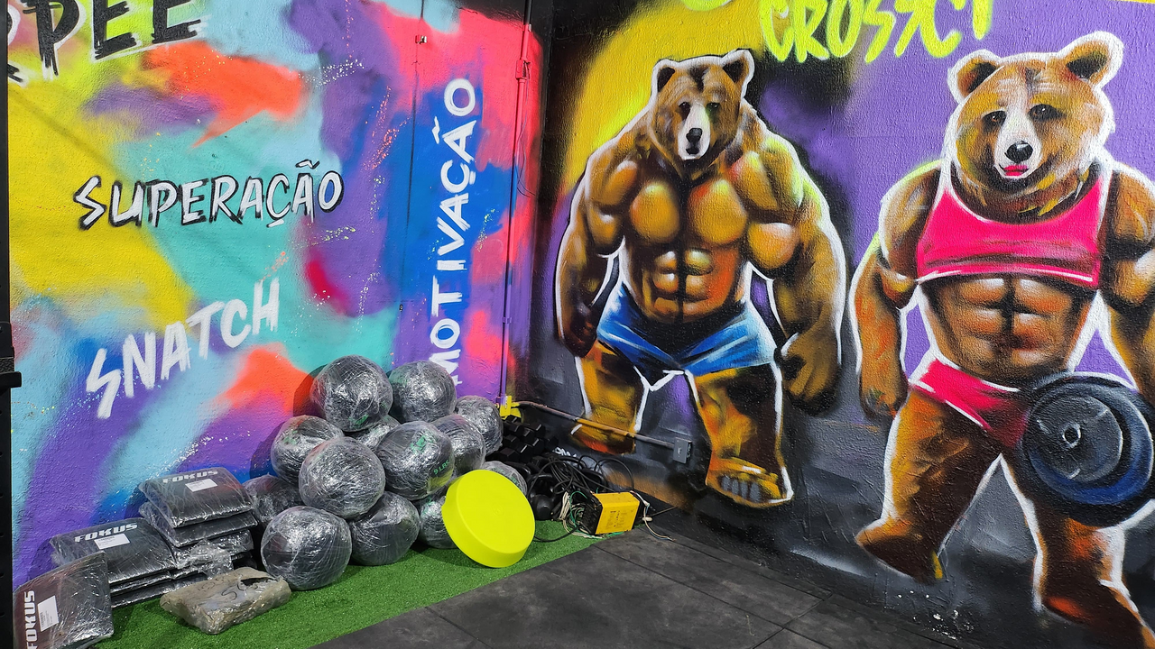 Imagem da estrutura da academia