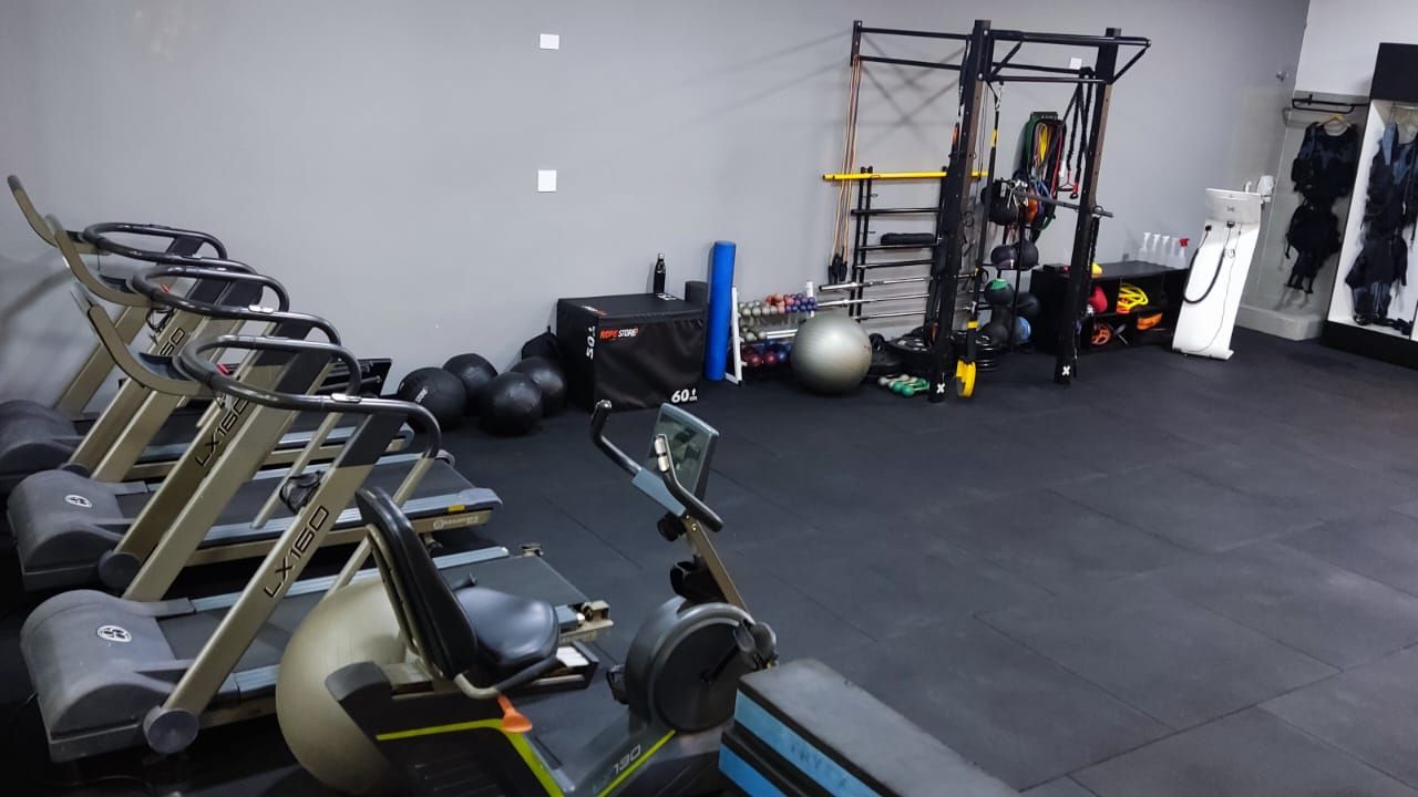 Imagem da estrutura da academia