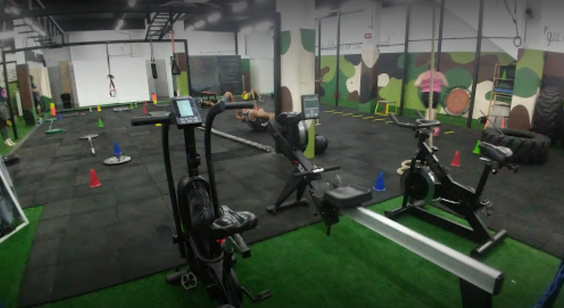 Imagem da estrutura da academia