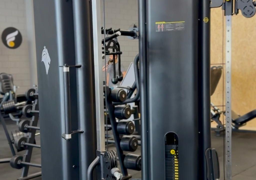 Imagem da estrutura da academia