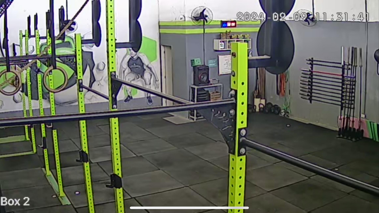 Imagem da estrutura da academia