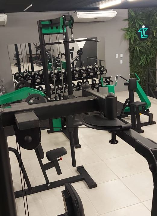 Imagem da estrutura da academia