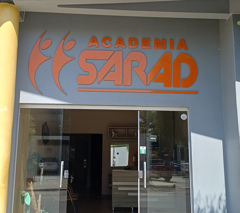 Imagem da estrutura da academia
