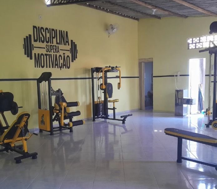 Imagem da estrutura da academia
