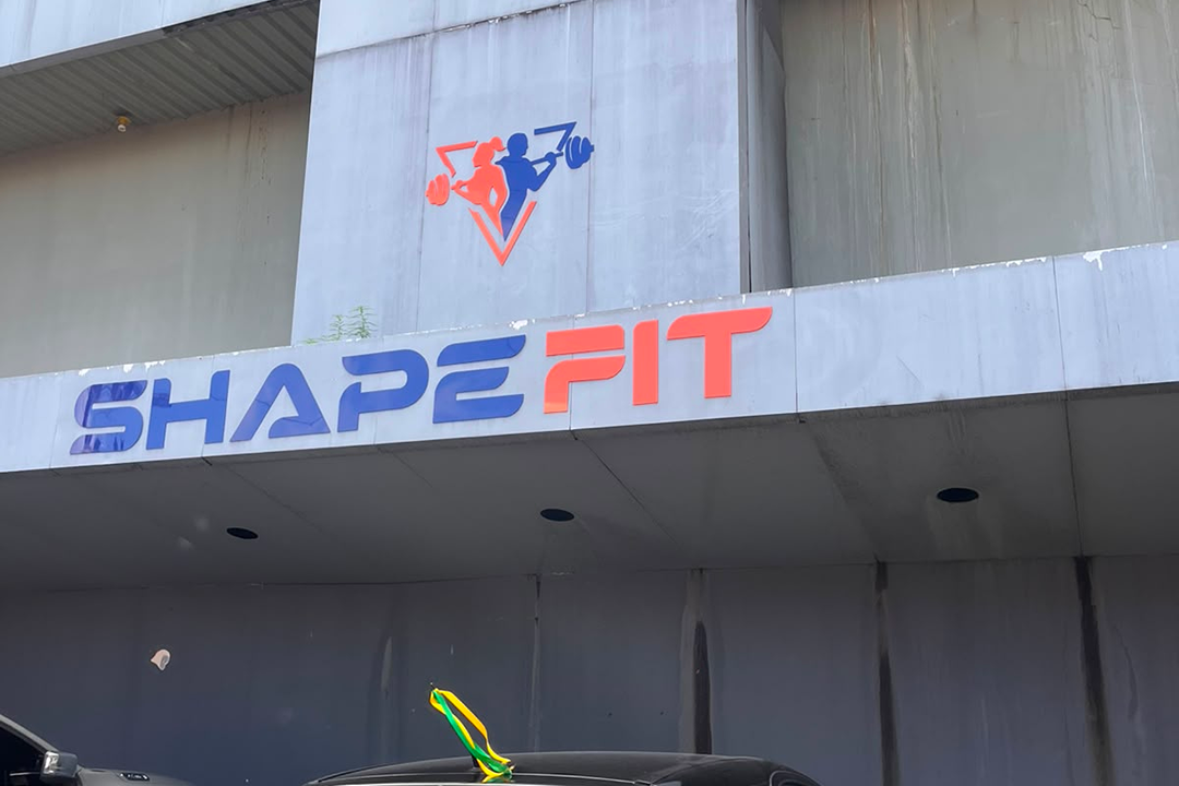 Imagem da estrutura da academia