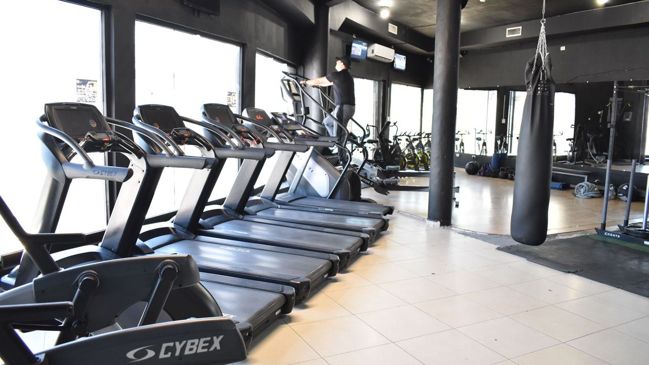 Imagem da estrutura da academia