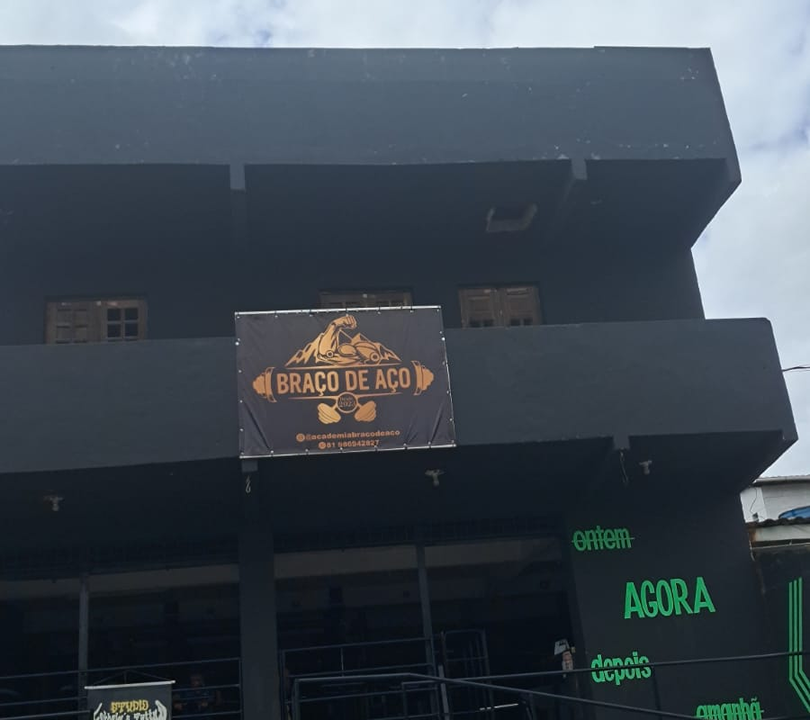 Imagem da estrutura da academia