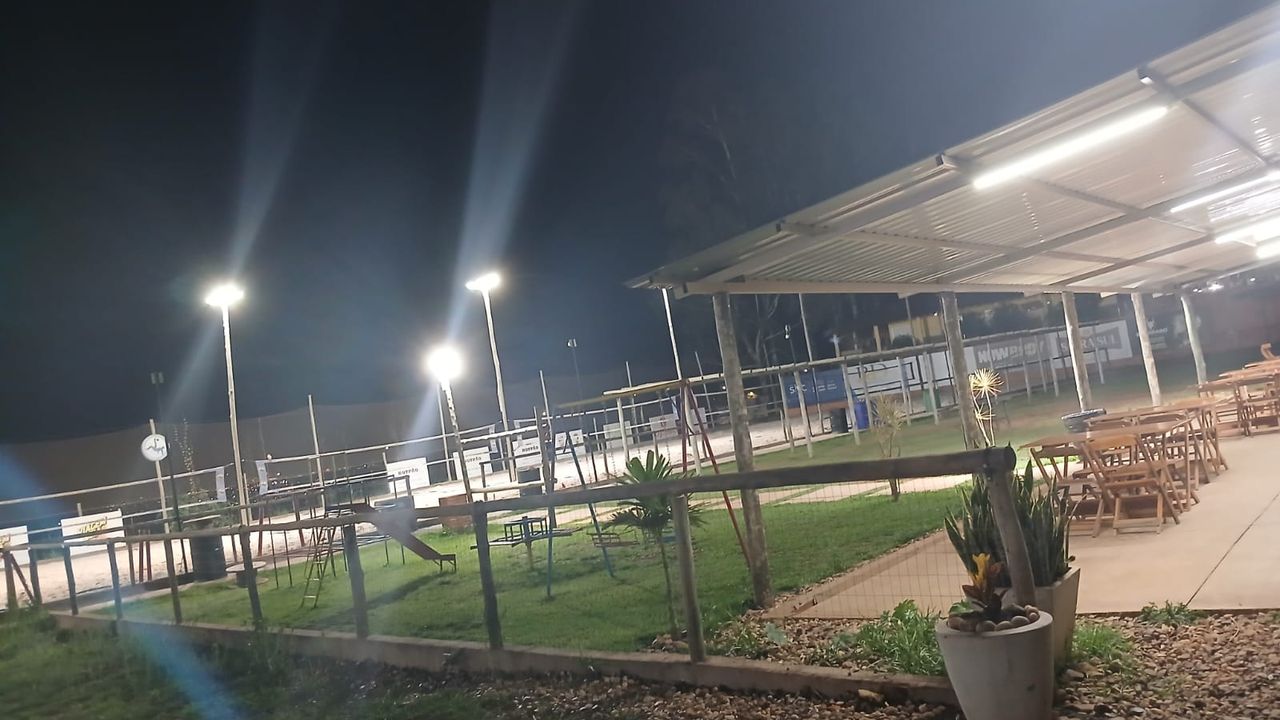 Imagem da estrutura da academia