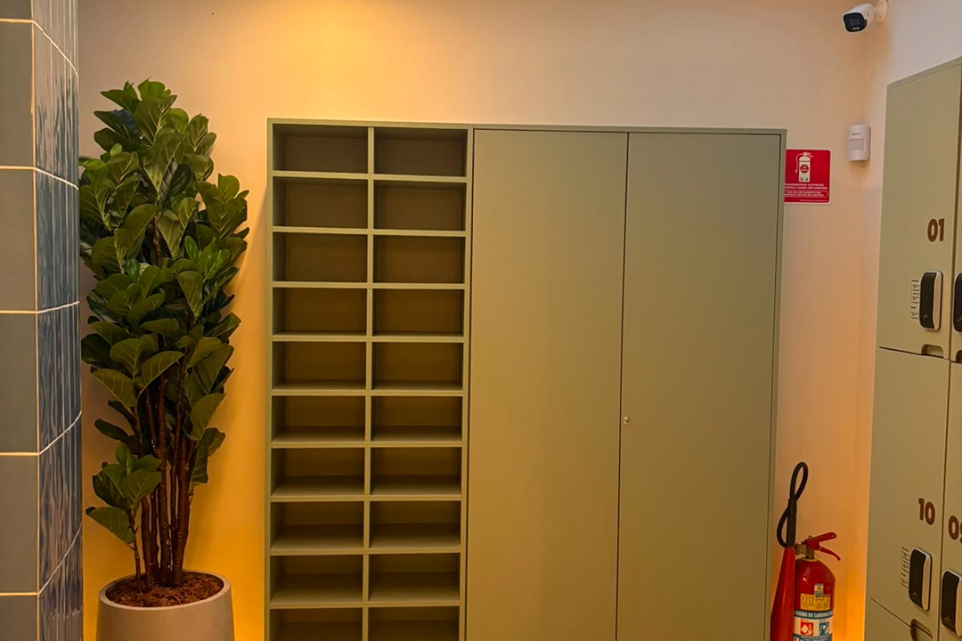 Imagem da estrutura da academia