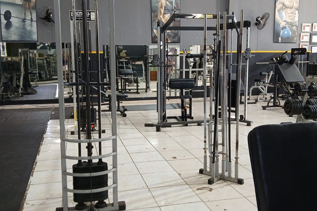 Imagem da estrutura da academia