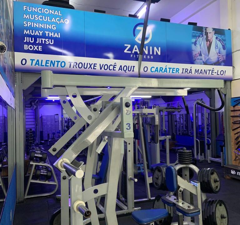 Imagem da estrutura da academia