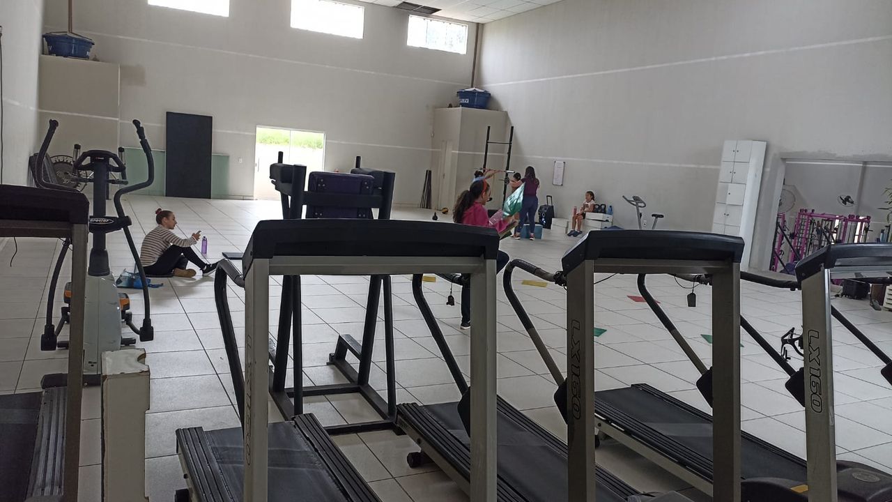 Imagem da estrutura da academia