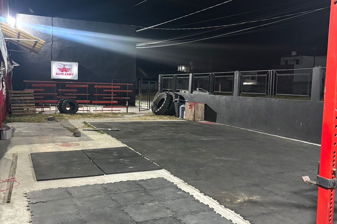 Imagem da estrutura da academia