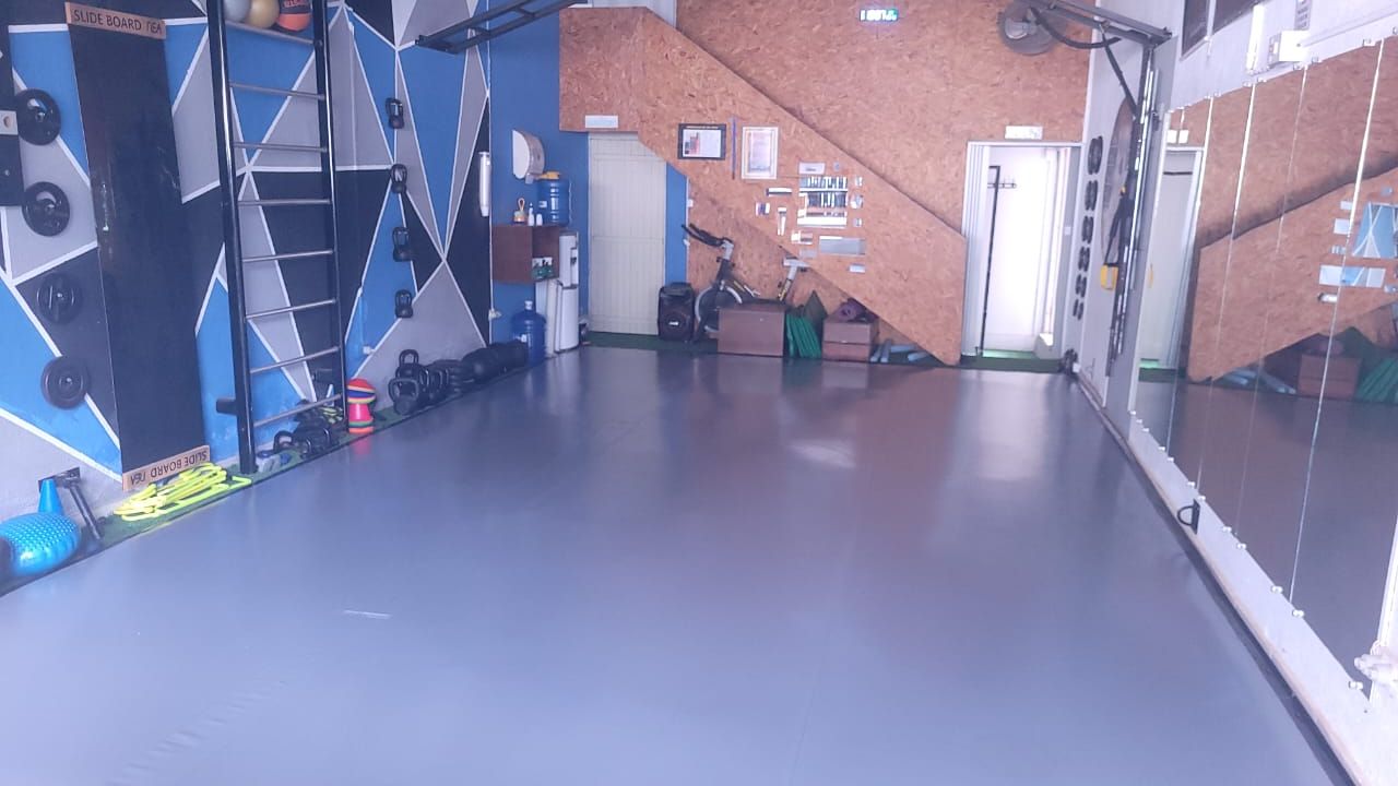 Imagem da estrutura da academia