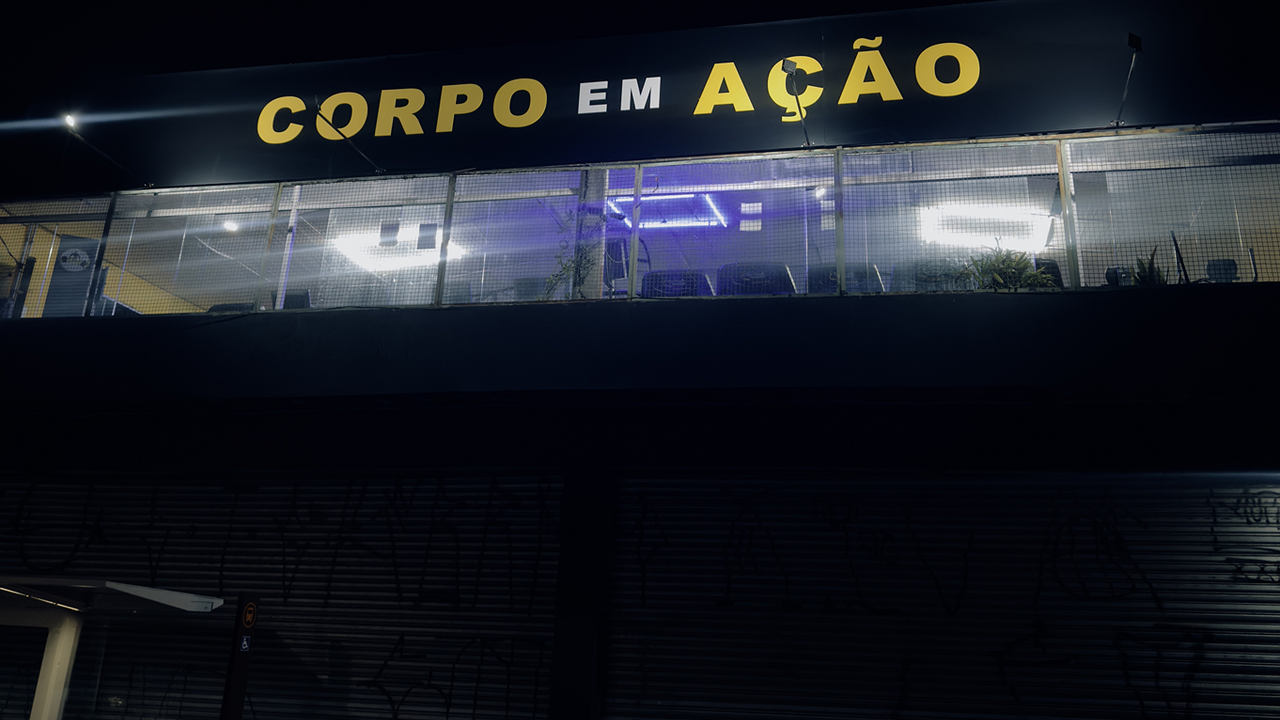 Imagem da estrutura da academia